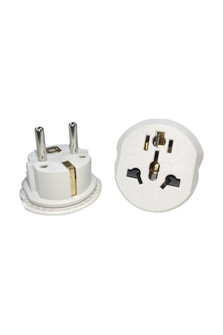 Europe America Converter Çok Fonksiyonlu Global Seyahat Adaptör Çevirici Priz Üstü Soket 16ah 250v 1adet