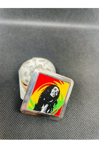 BobMarley 3Parça Metal TutunÖğütücü Grinder //4,5cm