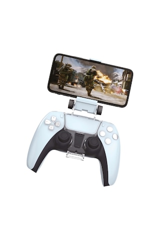 Ps5 Dualsense Uyumlu Telefon Tutucu Klips Ayarlanabilir Gamepad Standı