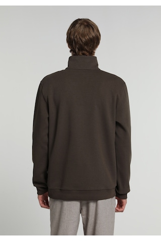 Colin's Colins Regular Fit Dik Yaka Düz Erkek Kahverengi Sweatshirt Cl1082805 Q1.v2 Brw