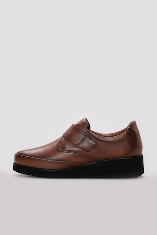 Fast Step Hakiki Deri Kadın Casual Ayakkabı 290za20010 Taba