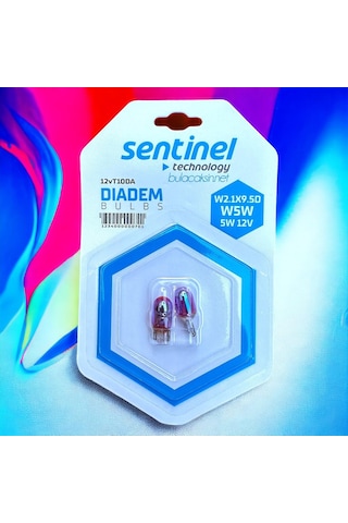 Sentinel Diadem Turuncu 12v T10 W5w W2.1x9.5d 2 Adet