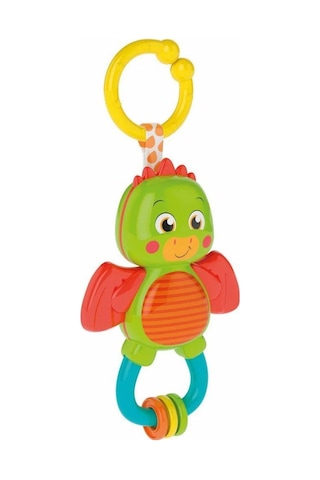 17779 Baby Clementoni - Sevimli Dinozor Çıngırak Çok Renkli