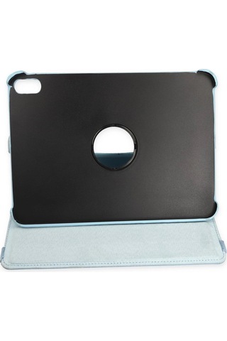 Mey İthalat iPad Uyumlu 2022 10.9 10.nesil Kılıf 360 Tablet Deri Kılıf - Turkuaz Arka Kapak