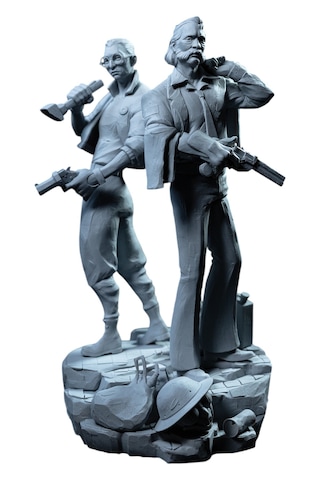Premium Harrier Du Bois Figürü Disco Elysium Koleksiyonu