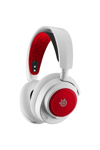 Steelseries Booster Pack - Nova 7 Ve Nova Pro Serisi Uyumlu Kafa Bandı Ve Kulaklık Kapakçığı - Cherry Red