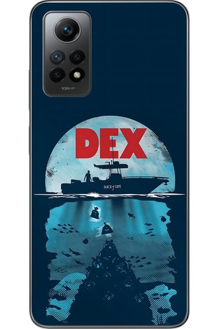 Xiaomi Redmi Note 12 Pro Uyumlu Şeffaf Kılıf Dexter Tasarımlı
