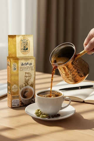 Elrayık Orta Kavrulmuş Extra Kakuleli Türk Kahvesi 180 G