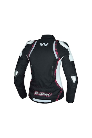 Prosev W51a Rose Kadın Deri Motosiklet Montu