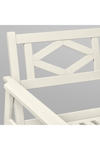 Ikea Bondholmen Tekli Bahçe Koltuğu, Beyaz-bej