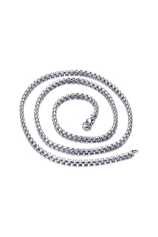 Chavin Gri 70 Cm. 5 Mm. Erkek Çelik Zincir Dr22 (478252811) Beyaz