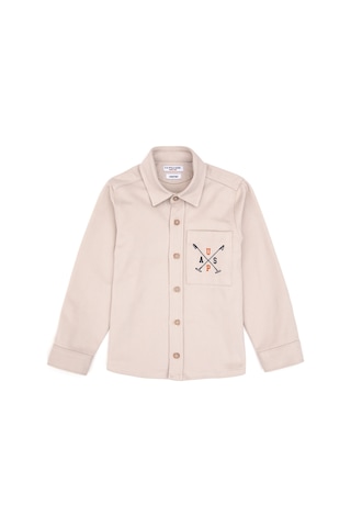 U.s. Polo Assn. Erkek Çocuk Taş Gömlek Desenli 50316681-vr049 Tas