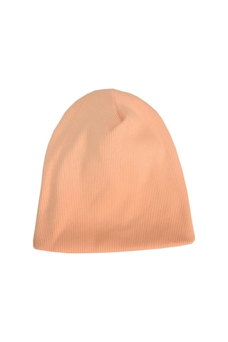 Luess Çocuk Unisex Fitilli Kışlık Bere Açık Somon