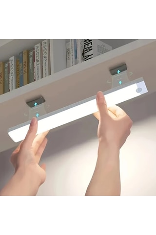 Willowhaven Şarj Edilebilir Led Sensörlü Lamba, 2'li Paket Beyaz 30 Cm, Dolap Ve Karavan Aydınlatma