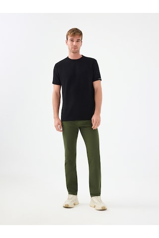Regular Fit Erkek Pantolon Haki