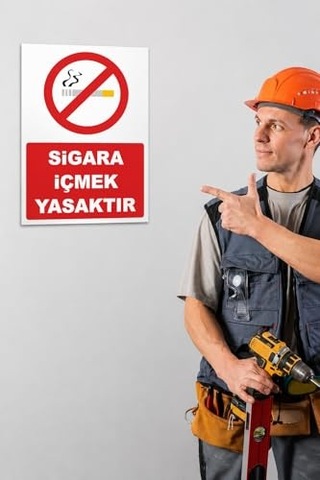 Smoking Tablosu - 120x40cm