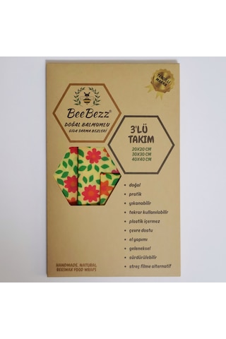 Beebezz 3'lü Set / Tatlı Çiçekler Tatlı Çiçekler