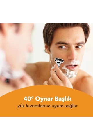 Bıc Hybrid 5 Flex 4'lü Yedek Tıraş Bıçağı Kartuşu 5 Bıçak , 5 Nano Teknolojik Titanyum Bıçak, E Vitamini İle Zenginleştirilmiş Geniş Kayganlaştırıcı Bant
