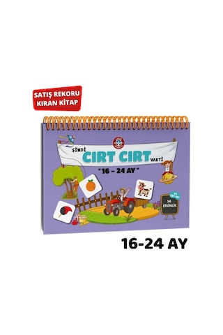Cırt Cırt Kitabı 16-24 Ay Yaşa Özel Kitap