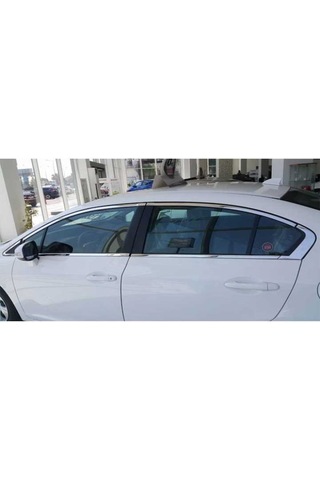 Honda Civic Fb7 2012-2015 Cam Çıtası Çerçevesi Kromu Nikelajı Kom