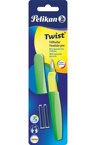 Pelikan Twist Dolma Kalem M Neon Yeşil P457-Ny