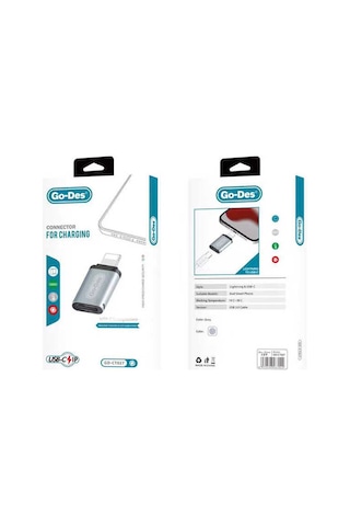 Go Des Gd-ct027 Type-c To Lightning Çevirici Siyah