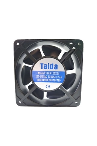 Dvr Pano, Rack Kabinet Fan Motoru 220v - W:80 X H:80 X D:38 Mm