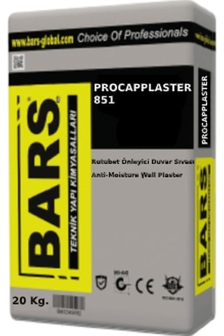 Bars Rutubet Önleyici Duvar Sıvası/Kapiler Sıva 20 Kg. Bars Rutubet Önleyici Duvar Sıvası/Kapiler Sıva 20 Kg.