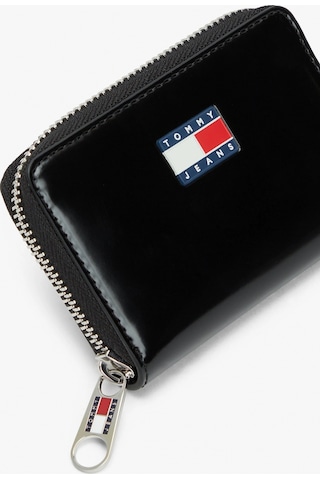 Tommy Hilfiger Tjw Must Küçük Fermuarlı Kadın Siyah Cüzdan Aw0aw18089bds Siyah