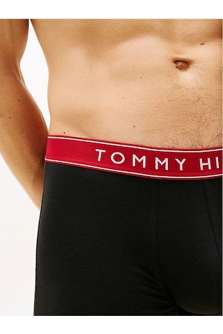 Tommy Hilfiger 3p Trunk Wb-7329 Hot Heat/med Red/dp Rge