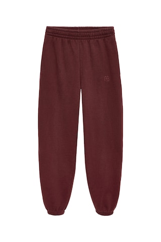 Anine Bing Kadın Jogger Pantolon Burgundy