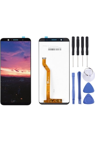 Cbtx Asus Zenfone Max Pro M1 Uyumlu Lcd Ekran M1 Zb601kl / Zb602kl Sayısallaştırıcı Tam Montaj Siyah