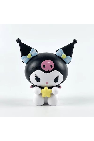 Kawaii Sanrio Kuromi Karikatür Figür Model -5