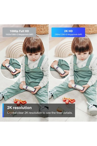 Tp-link New 2k Indoor Security Camera For Baby Monitor, Pet Camera Motion Detection 2-way Audio Night Vision Clo Genel