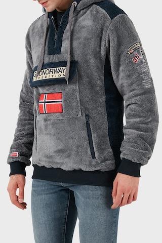 Norway Geographical Erkek Sweat Gymclasssherco Koyu Gri Koyu Gri