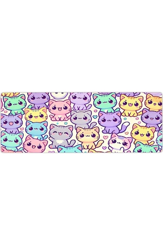 Gaming Oyuncu Xl Mouse Pad Kaydırmaz Dikişli 80 30 Cm Mousepad 18