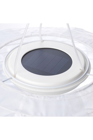 Ikea Solvinden Serisi, Led'li Güneş Enerjili Aydınlatma, 45 Cm, Beyaz