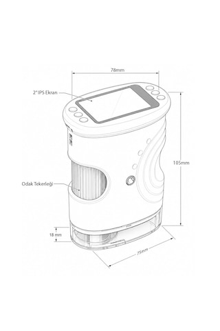 Sunup Sn-37895 Çocuklar İçin Eğitim Büyüteci