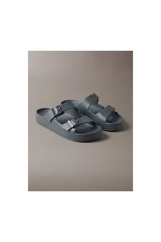 Calvin Klein Erkek Ergon Eva Double Bar Sandalet-16070 Mavi