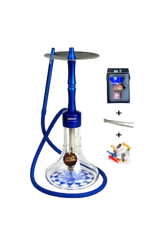 Argus Model Blue Nargile Takımı