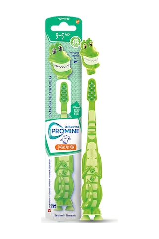 Sensodyne Promine Çocuk 3-5 Yaş Timsah Diş Fırçası
