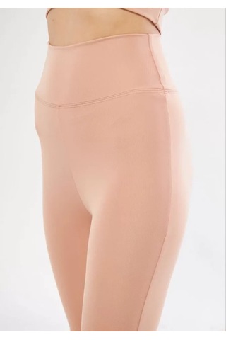 Hazego Dalgıç Yüksel Bel İspanyol Paça Tayt - Bej Bej