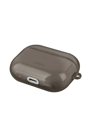 Unıq  Airpods Uyumlu Pro 2 İçin Kılıf Glase Tpu Kılıf Karabinalı 147855445 Gri
