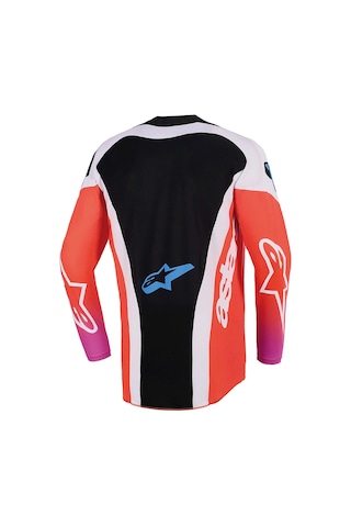 Alpinestars Techstar Knif Off-road Motosiklet Jerseyi Gri Siyah Oranj