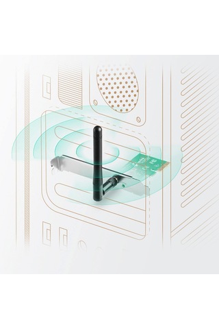 Tp-link Tl-wn781nd, 150mbps Kablosuz Pcı Express Adaptör Sku: Smg8690010134417