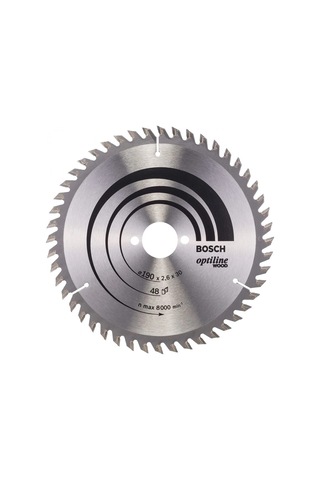 190x30 Mm 48 Diş Daire Testere Bıçağı, Ahşap Kesimi İçin