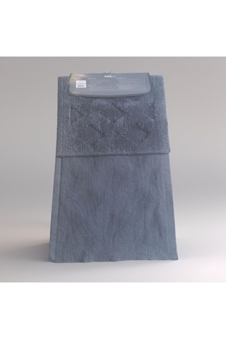 Özdilek Tufting Lima 2'li Banyo Paspası Antrasit Çok Renkli