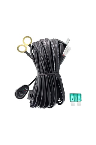 Ayrex Unichrome 300w 18 Awg Kablo Demeti 15a Off Road Led Açma Kapama