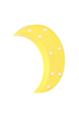 Led Ay Şekilli Işık 8led Çip Küçük Gece Lambası Ortam Lambası Yatak Odası Tatiller Doğum Günü Partisi Diğer