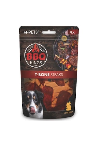 M-pets Bbq Kings T-bone Steaks Tavuklu Köpek Ödül Maması 105 Gr